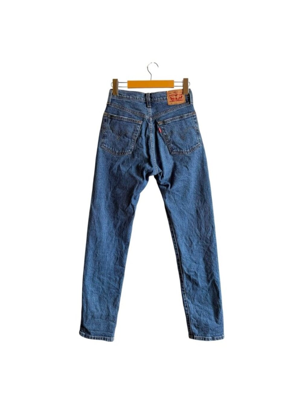 Levi’s 501 Original Fit Jeans Size 24 Medium Blue Wash - Picture 7 of 15